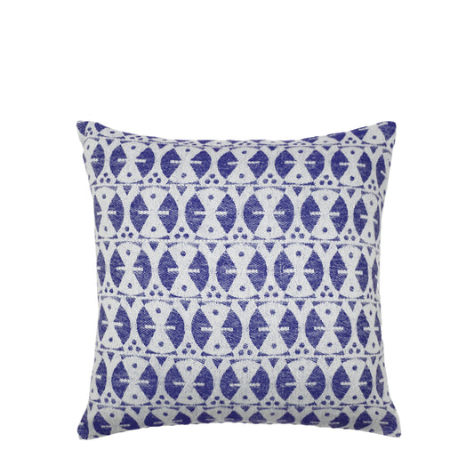 Navy Adinkra Cushion Cover