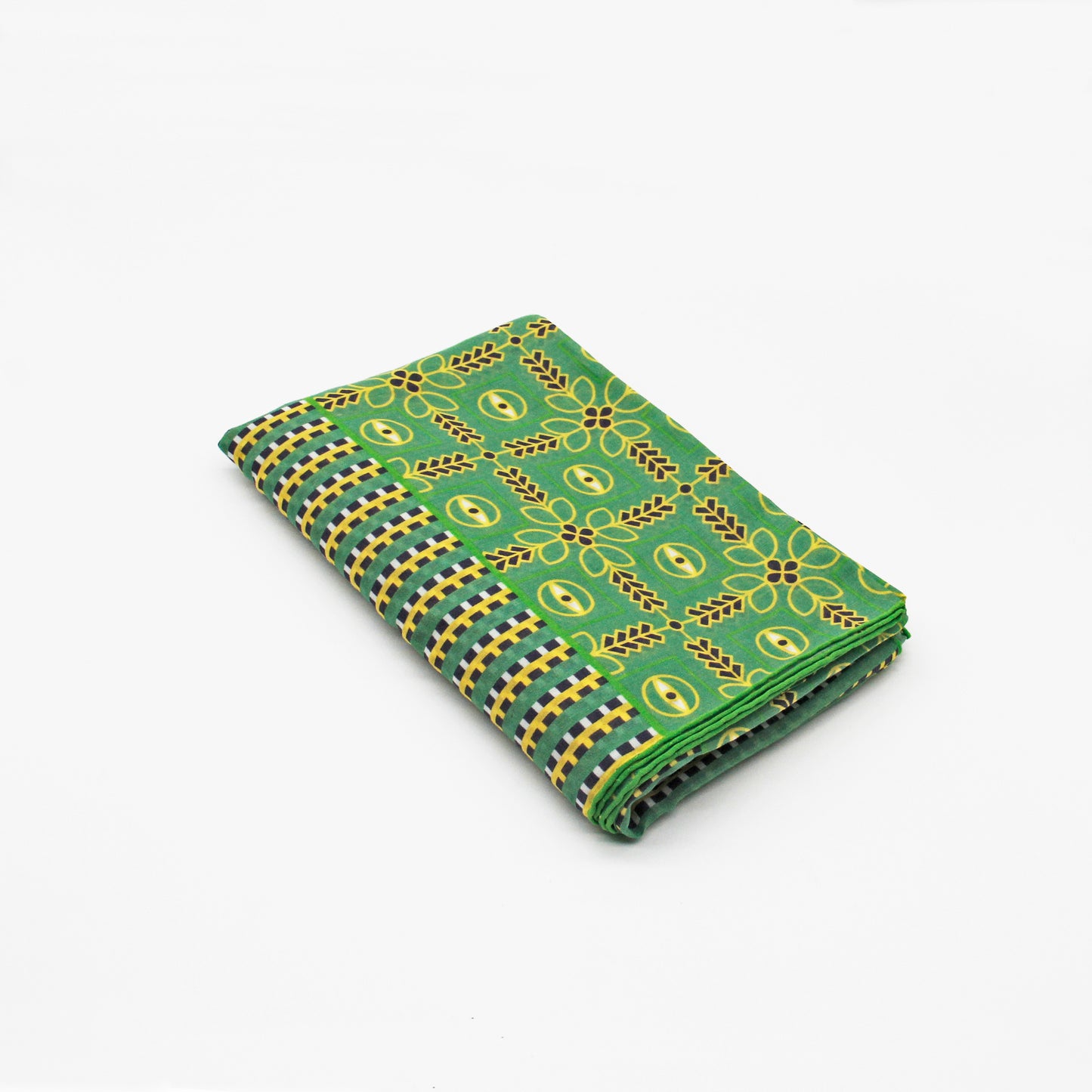 Green 'Eye' Long Scarf