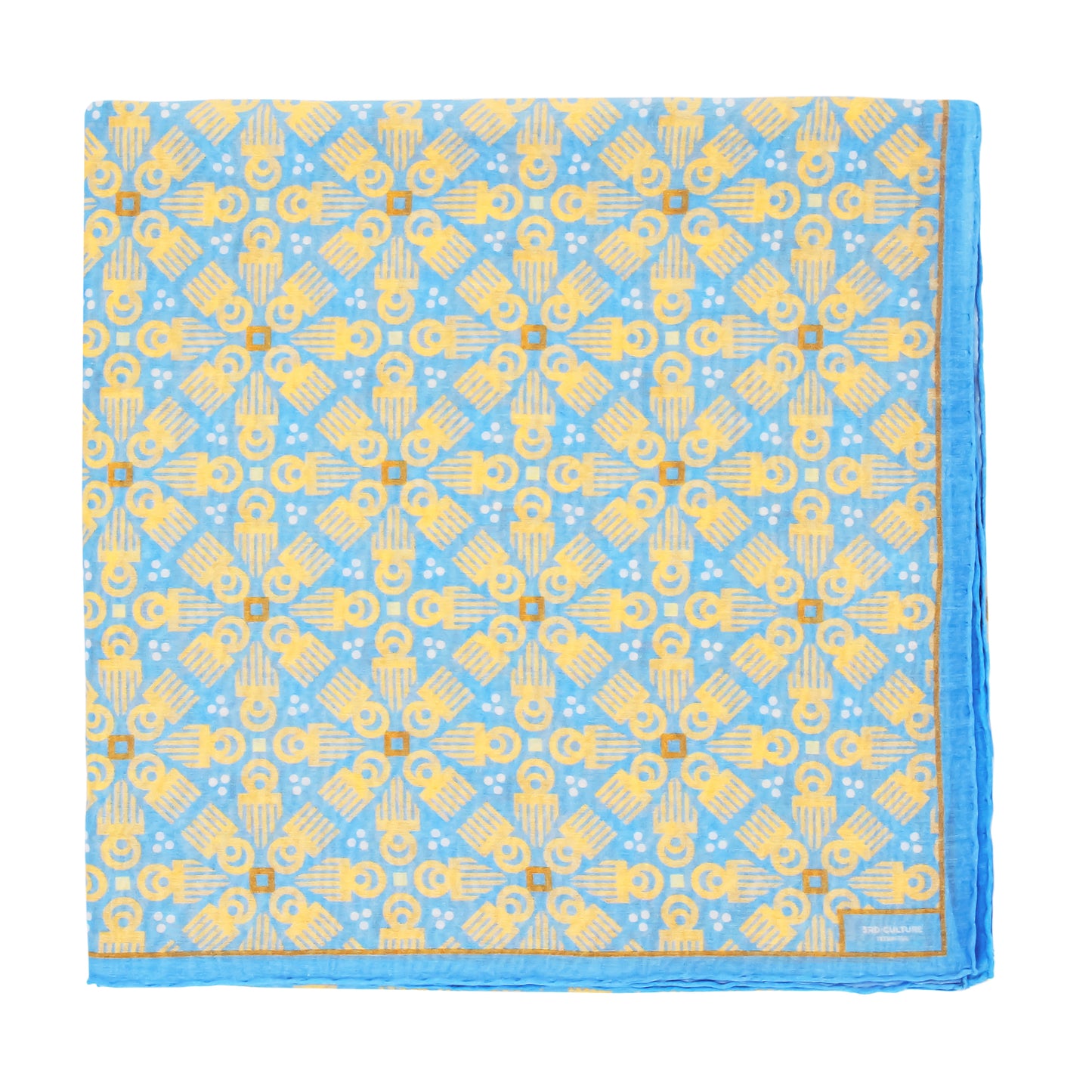 Blue 'Duafe' Pareo & Scarf