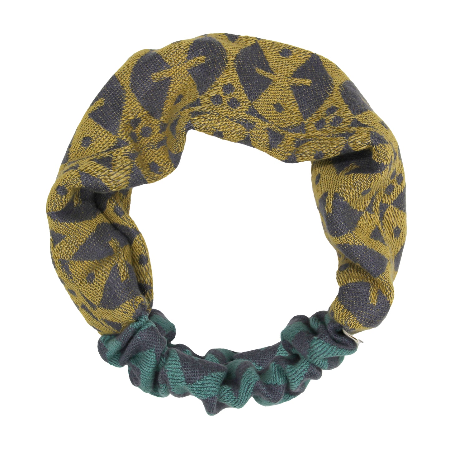 Mustard & Anthracite 'Adinkra' Headband