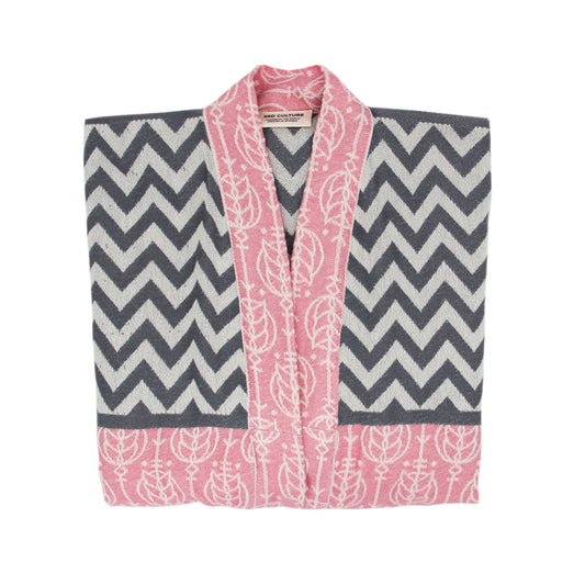Pink 'Harvest' Kimono