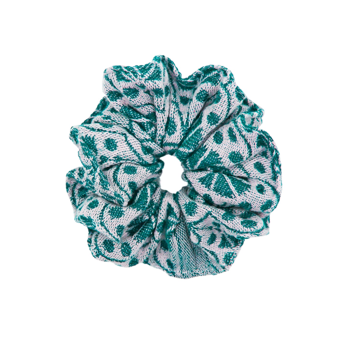 Turquoise 'Jaipur' Scrunchie