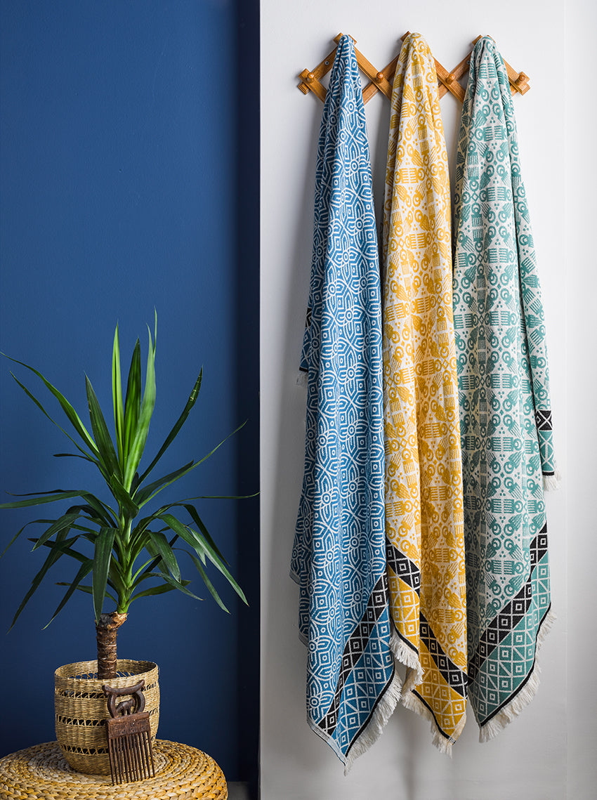 Mustard 'Duafe' Blanket