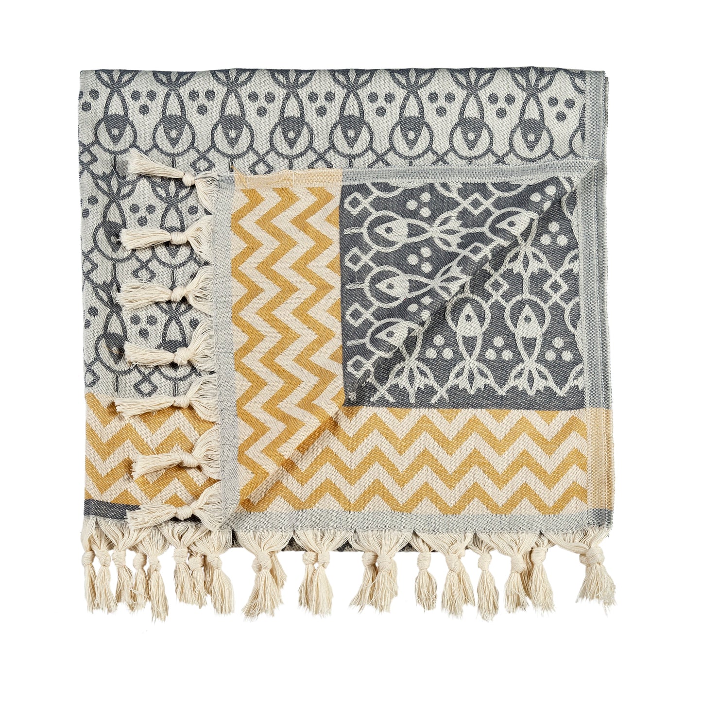 Grey 'Mahi' Peshtemal