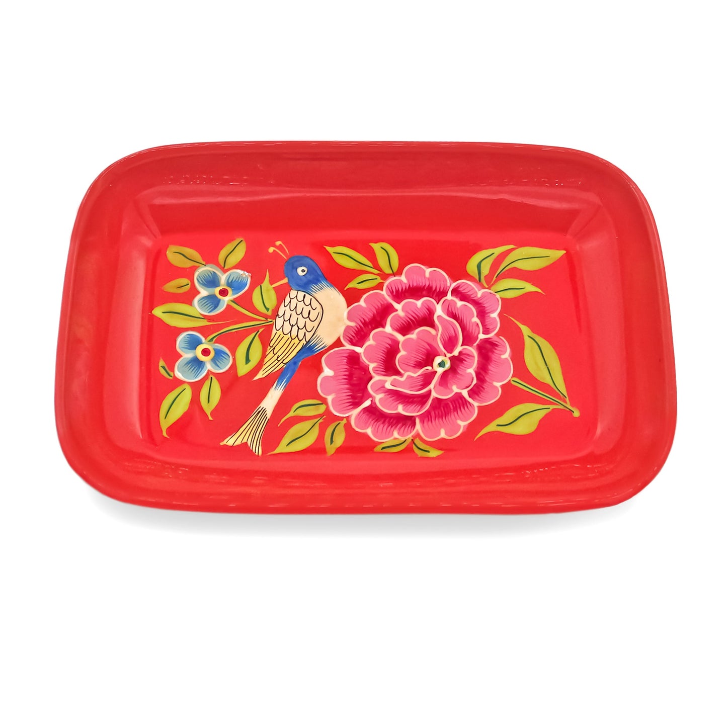Small Orange Bird Tray