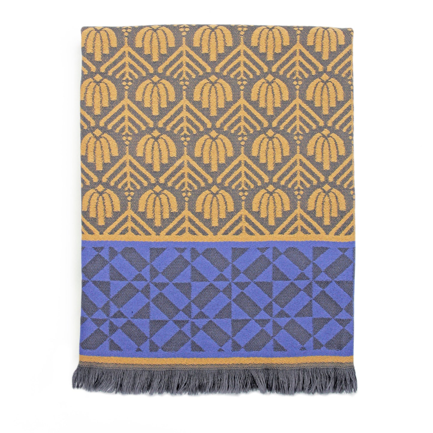 Yellow 'Chichen Itza' Summer Throw