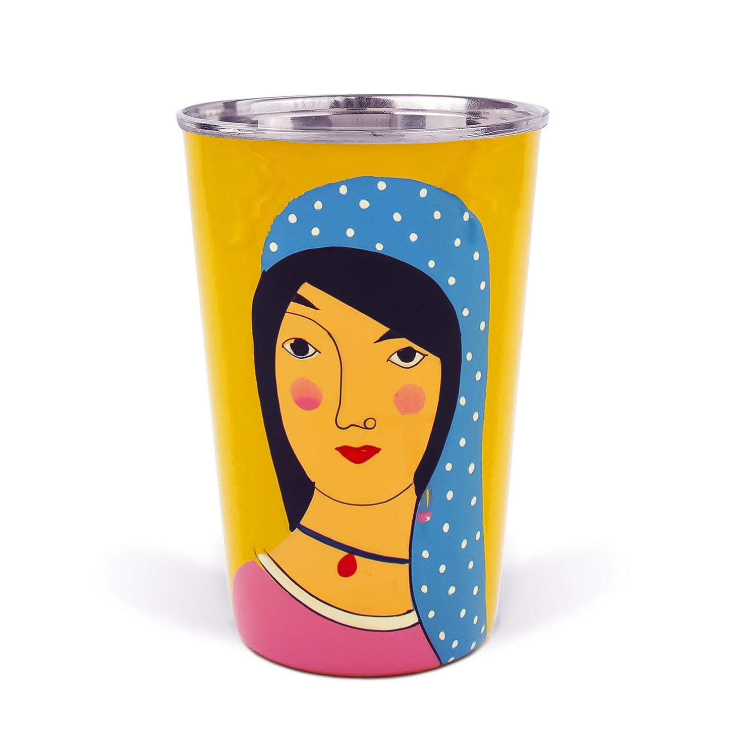 Yellow Portrait Tumbler