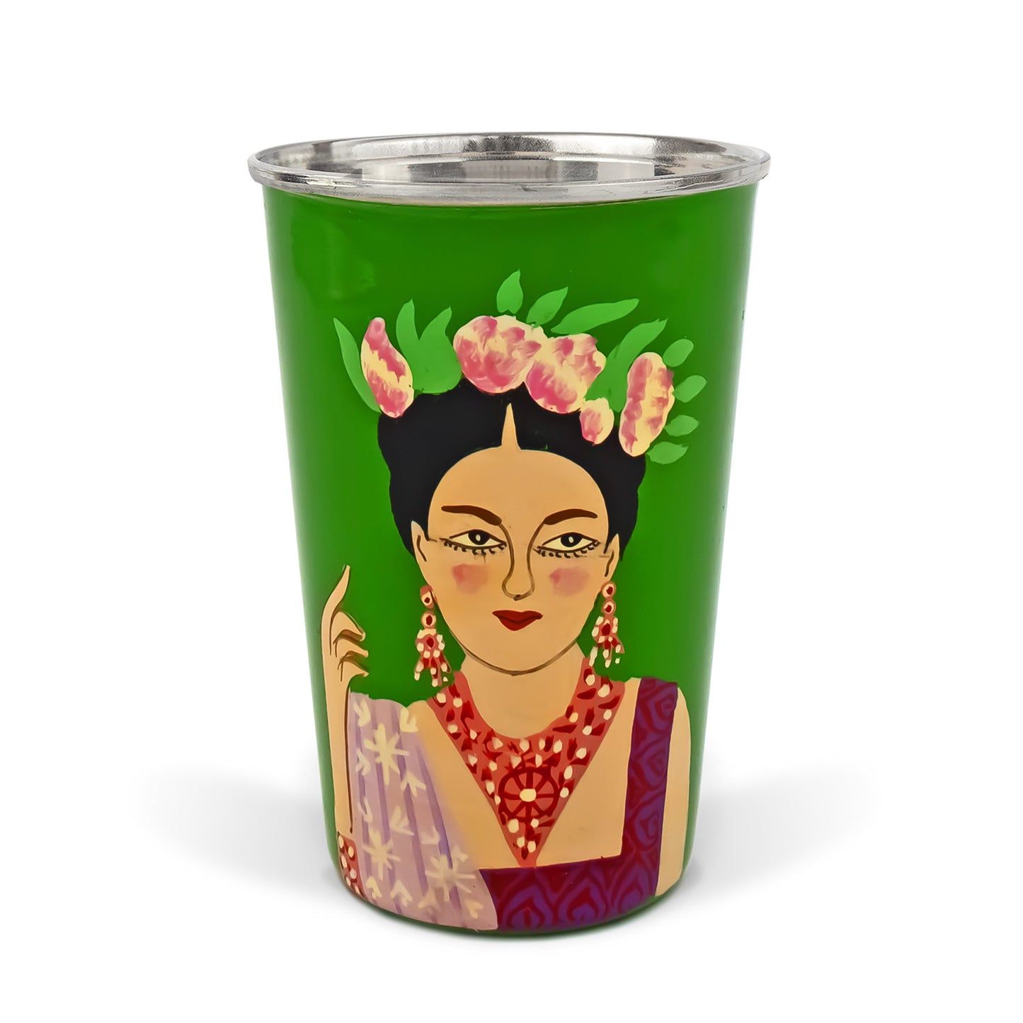 Green Portrait Tumbler