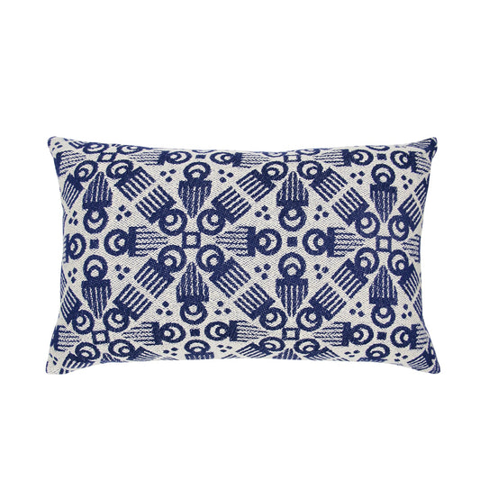 Navy 'Duafe' Cushion Cover