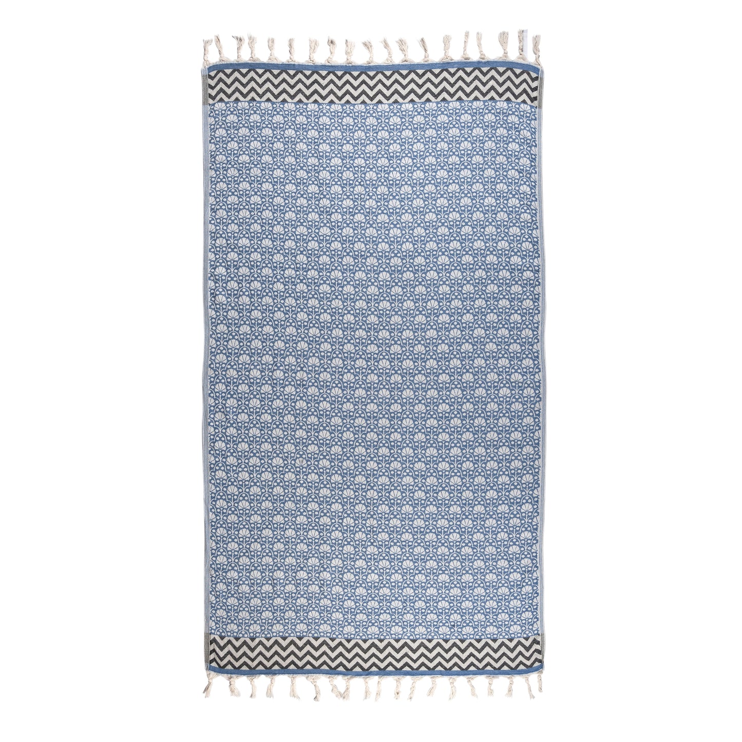 Blue 'Jaipur' Peshtemal