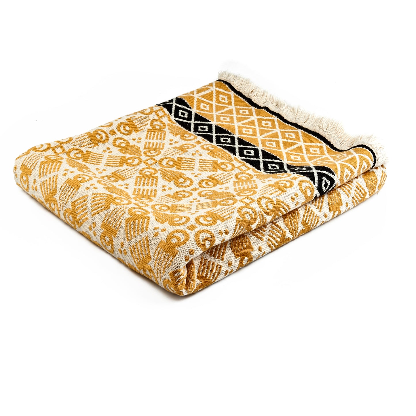 Mustard 'Duafe' Blanket
