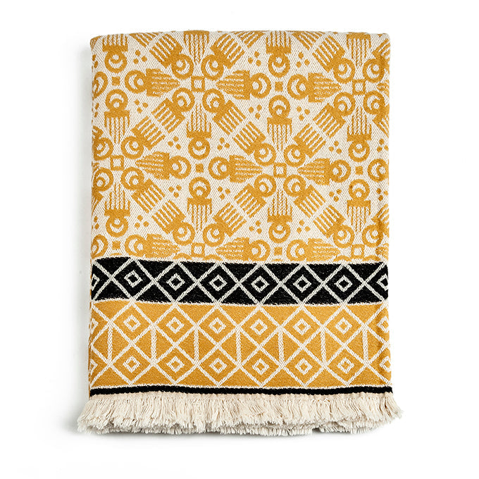 Mustard 'Duafe' Blanket