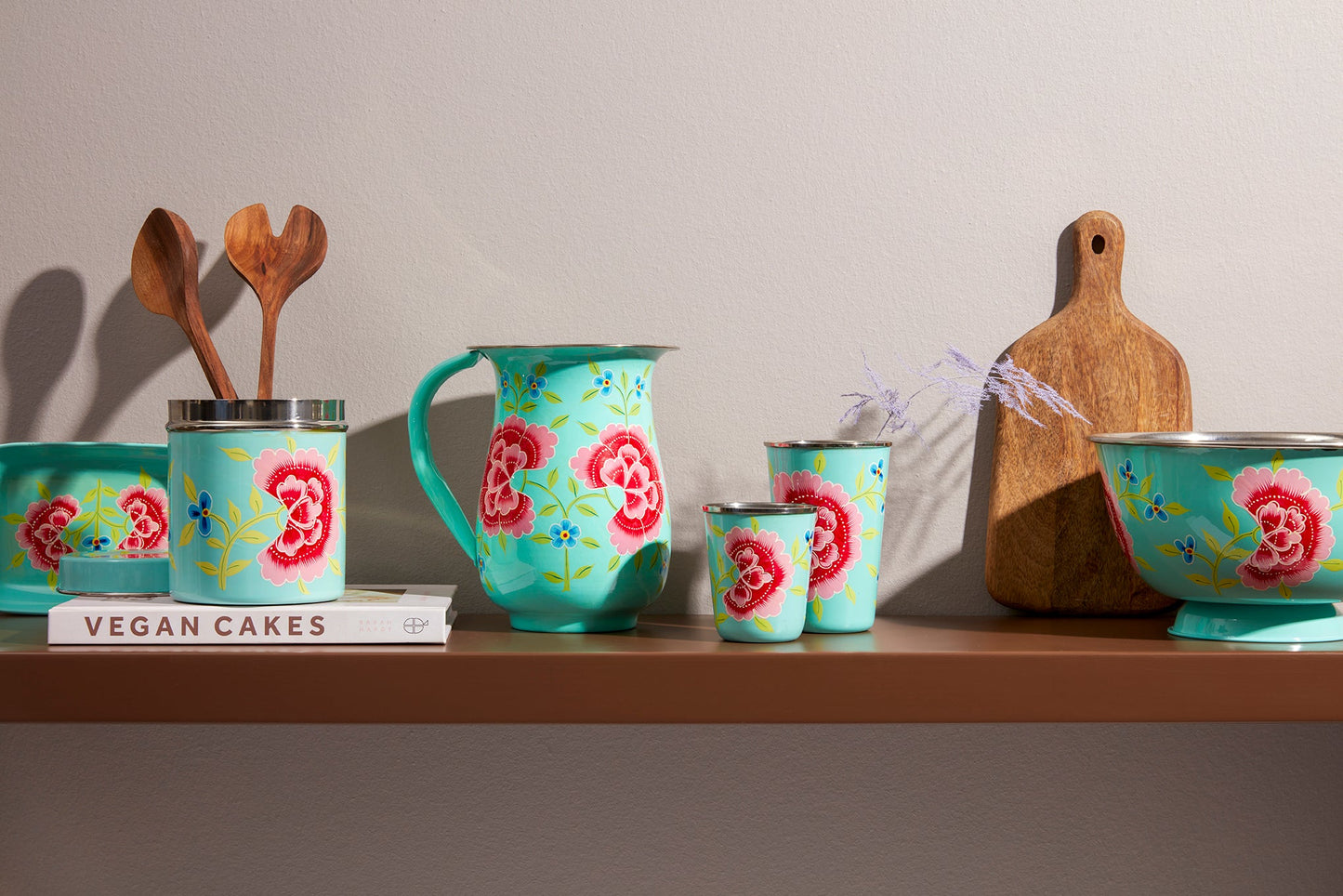 Mint Floral Bowl