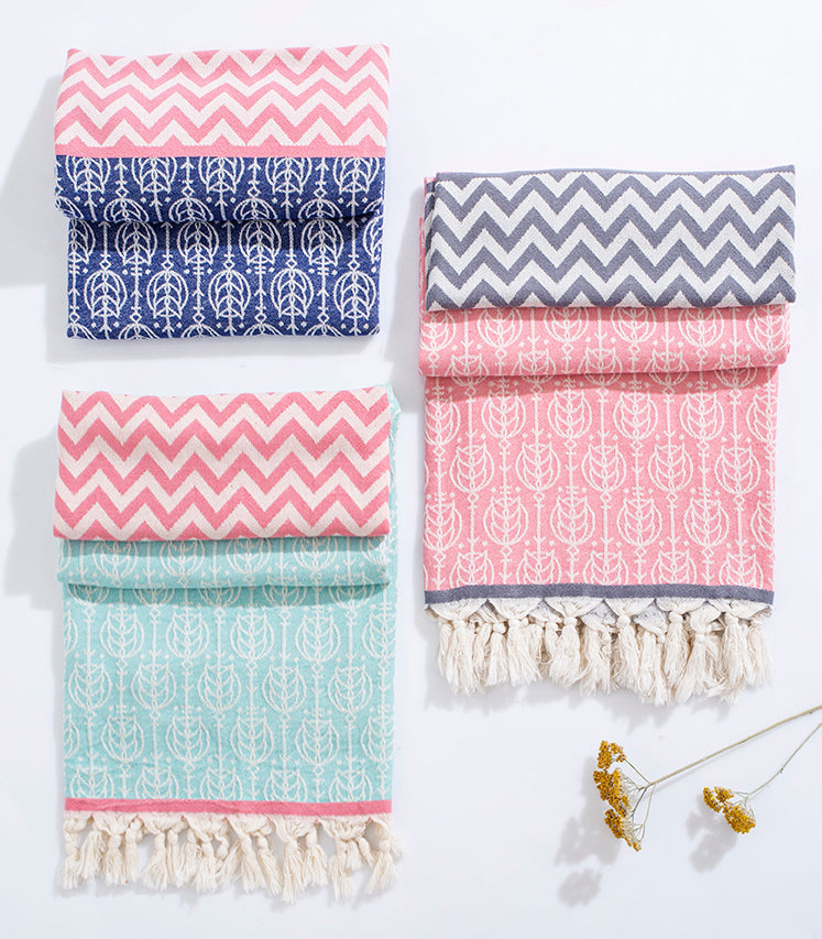 Pink 'Harvest' Peshtemal