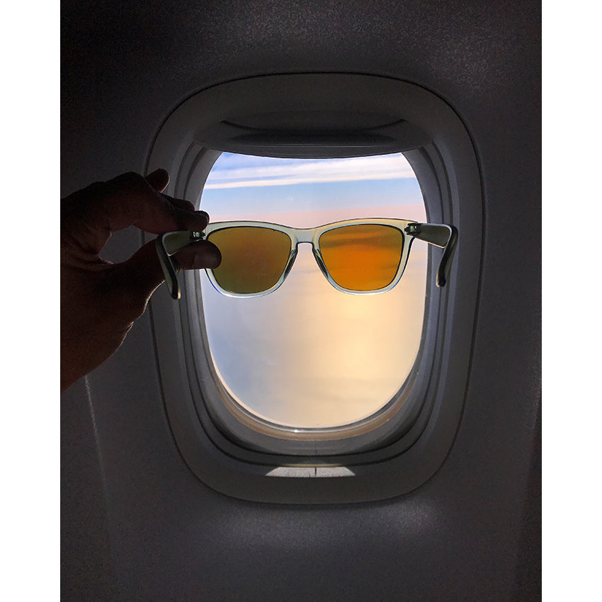 Flying Hipster Photographic Print