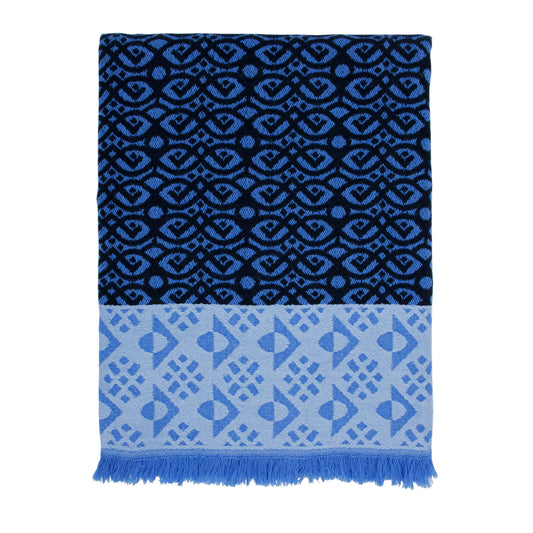 Navy 'Thagzo' Throw