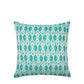 Teal 'Adinkra' Cushion Cover