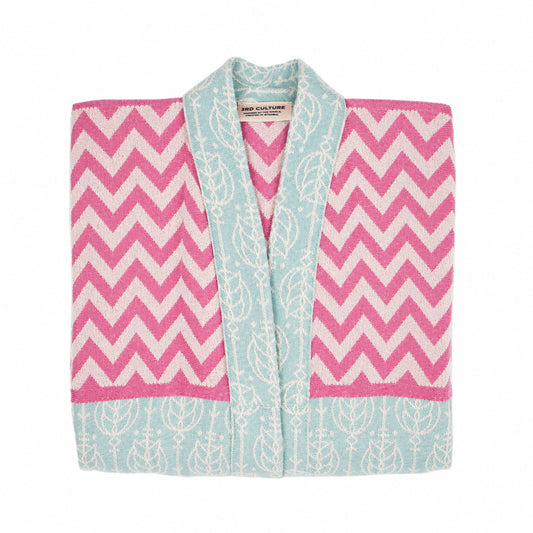 Mint 'Harvest' Kimono