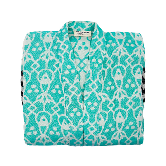 Teal 'Mahi' Kimono