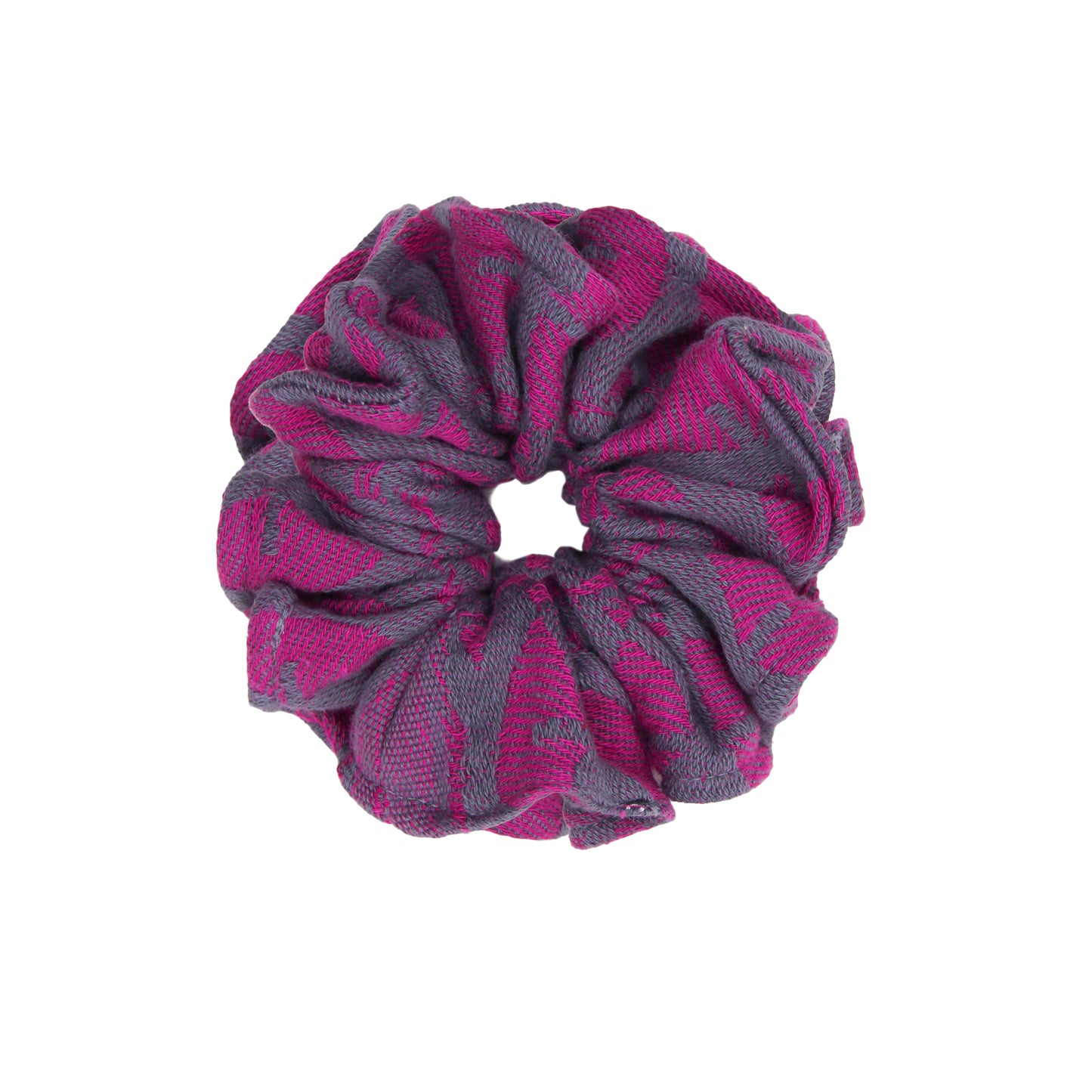Pink 'Adinkra' Scrunchie