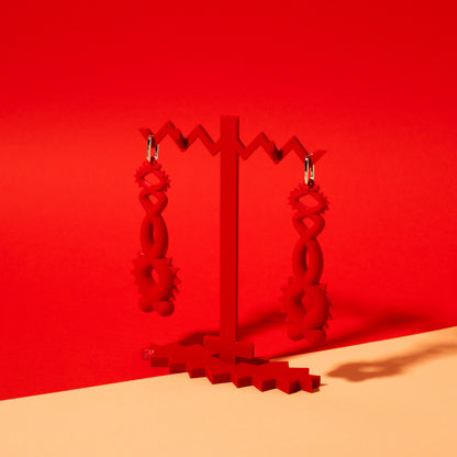 Feathered Serpent Earrings