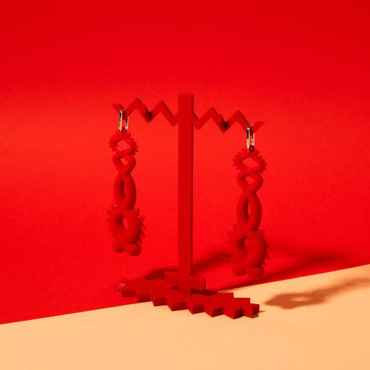 Feathered Serpent Earrings