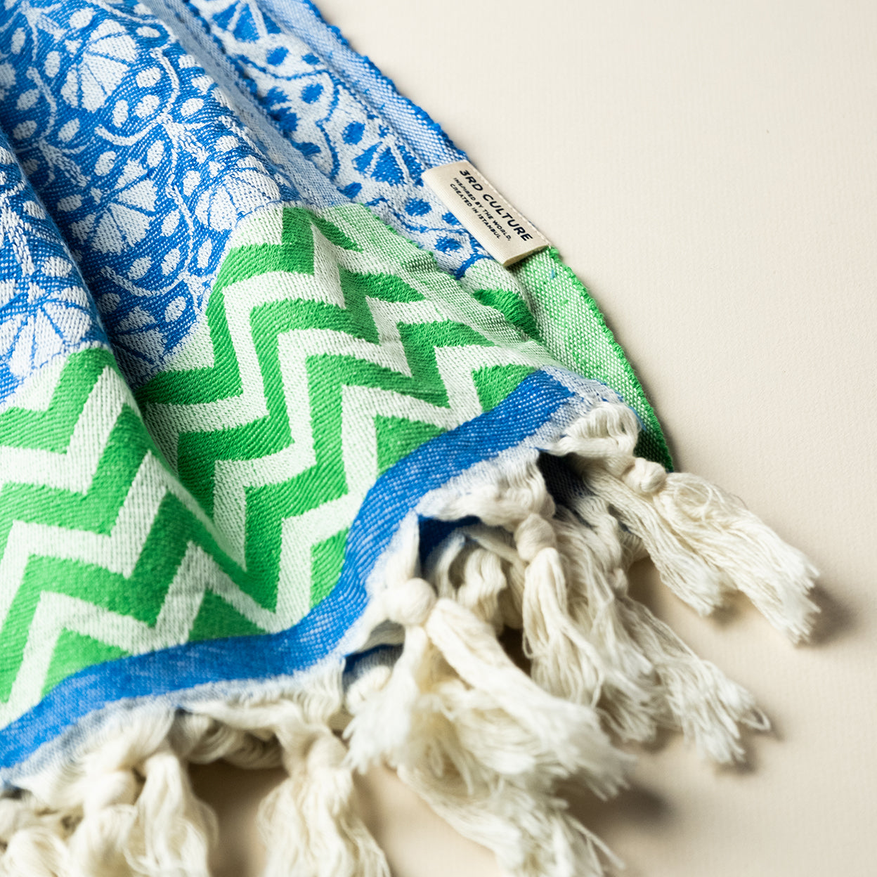Royal Blue 'Jaipur' Peshtemal