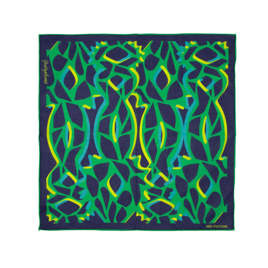 Quetzalcoatl Bandana Scarf 01
