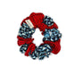 Scrunchie, Red & Blue