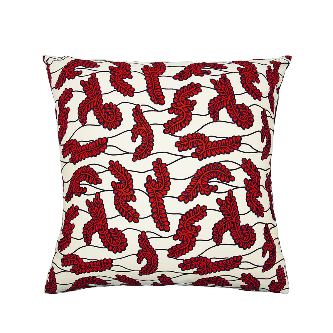 Akure Cushion Cover, red