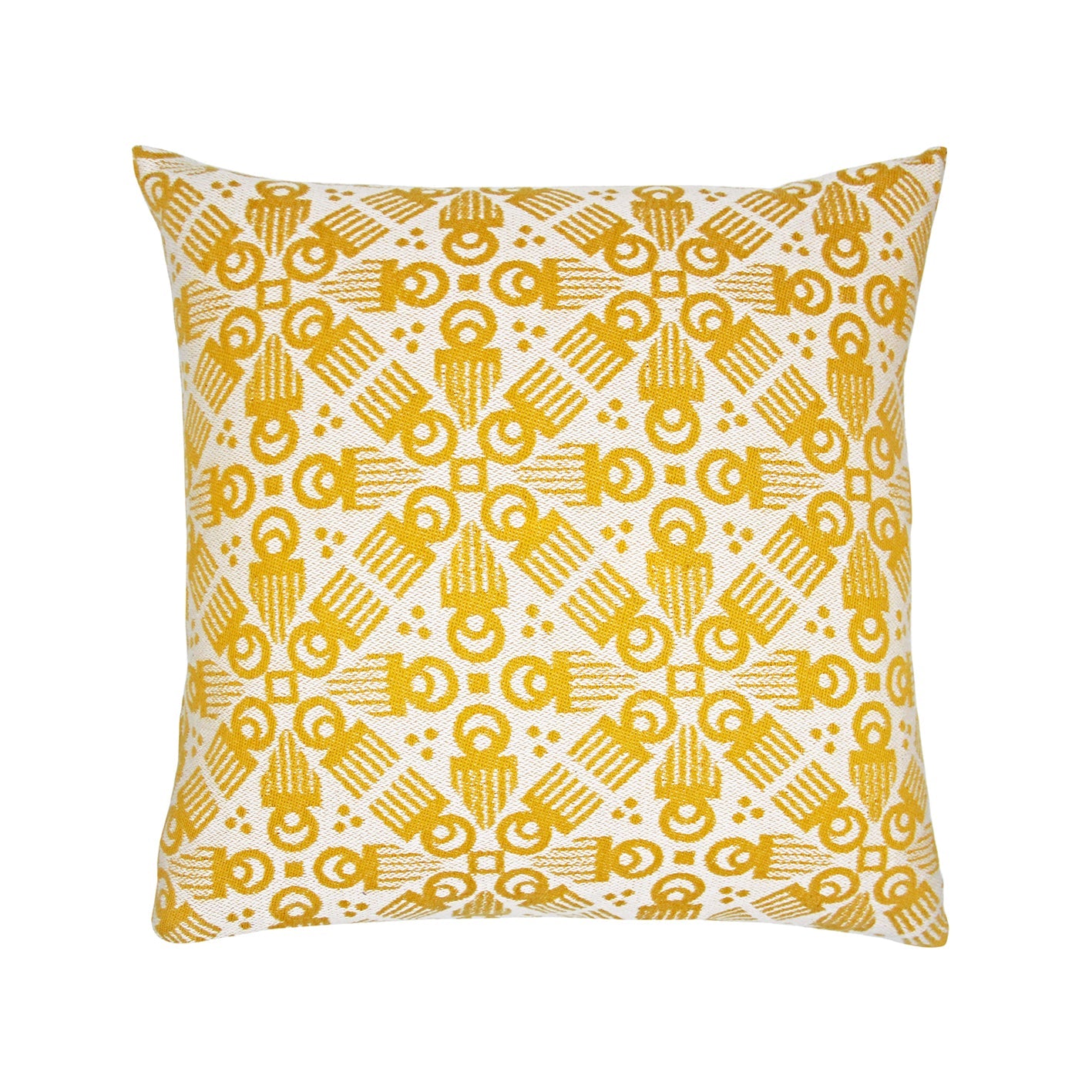 Mustard 'Duafe' Cushion Cover